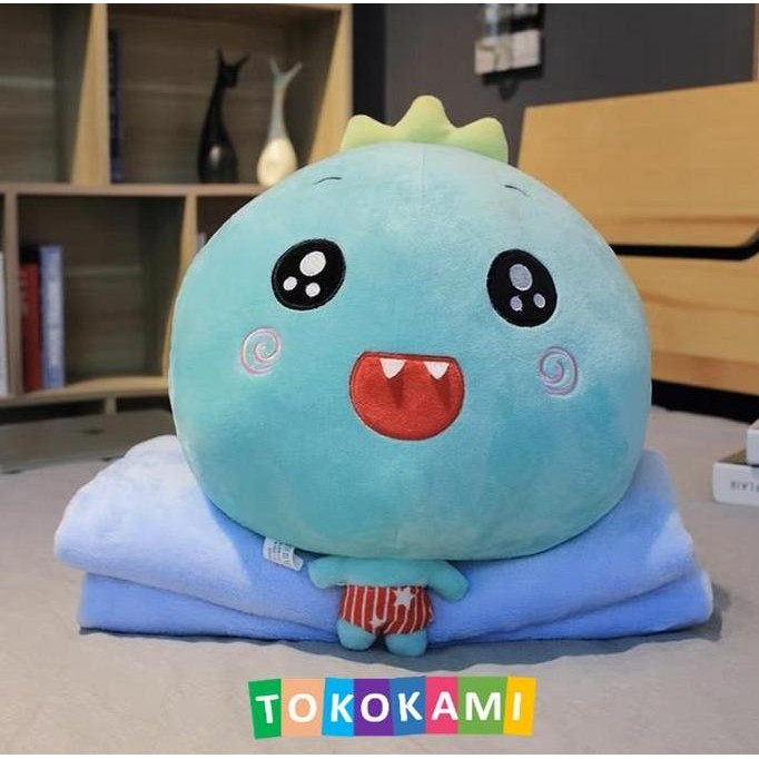 Boneka Balmut Bantal Selimut Karakter Dino