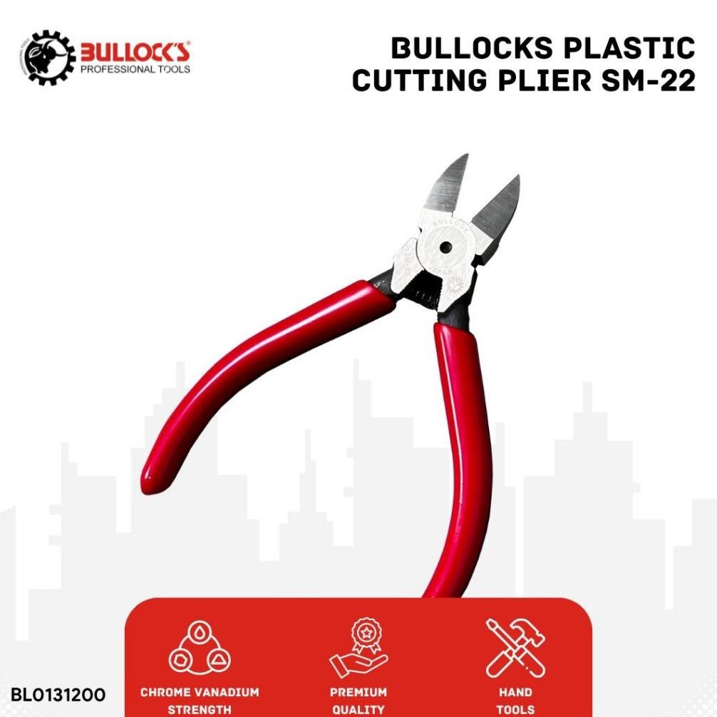 YZ Tang Potong Mini 5 Inch Tang Gunting Kawat Kabel Plastic Cutting - BULLOCKS