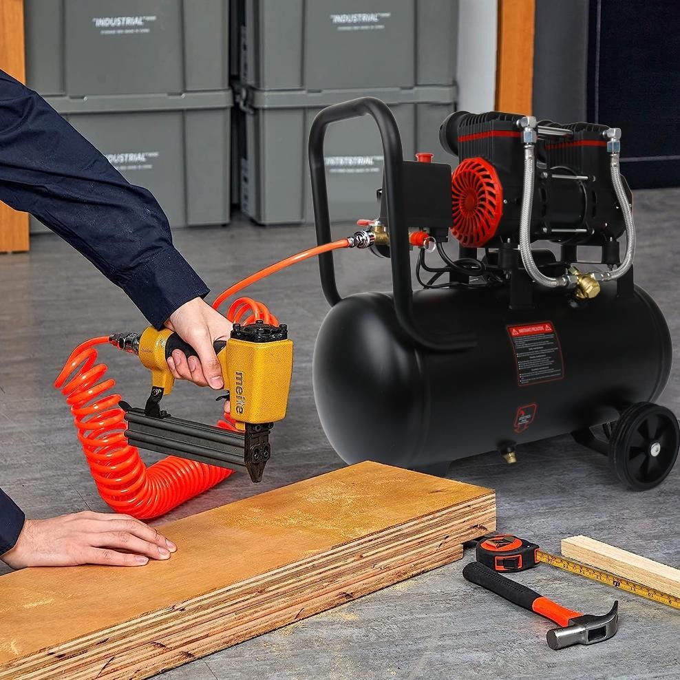 YZ JLD Mesin Kompresor Angin Listrik 0.8HP Kompresor Listrik 30L Compressor JLD Oilless