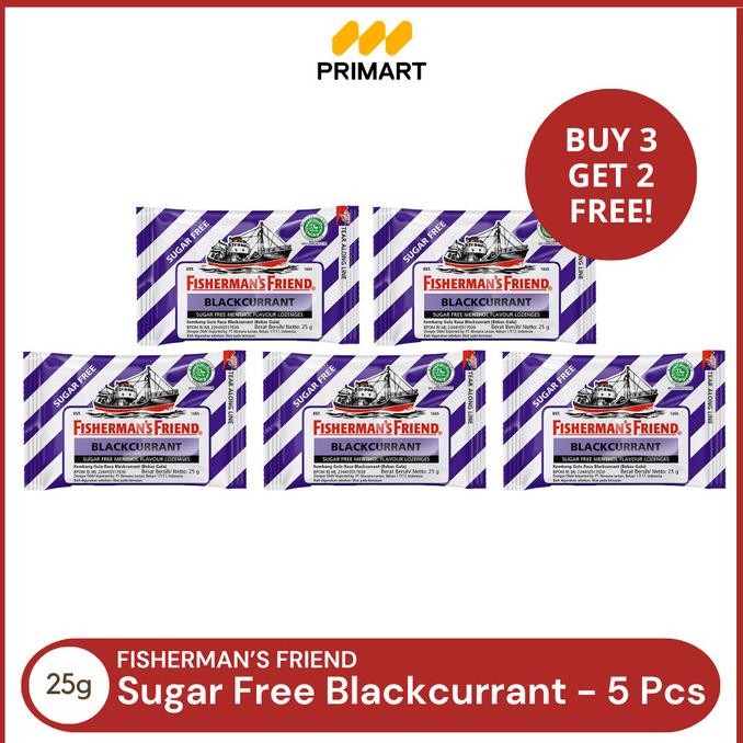 

Sale Fisherman'S Friend Blackcurrant 25Gr Buy 3 Get 2 Free