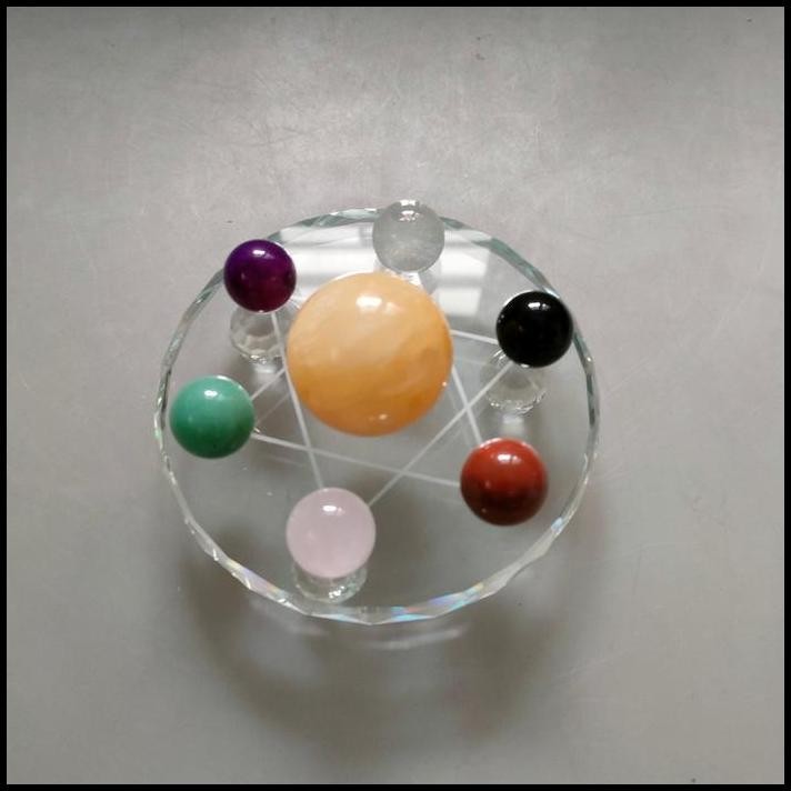 

Feng Shui Bola Kristal Formasi 7 Bintang Ukuran Besar Qi Xing Chen