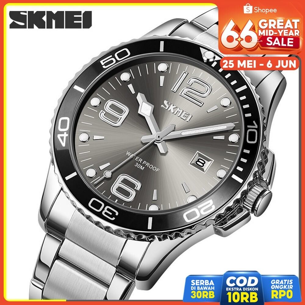 Jam Tangan Pria Model Rantai Keren SKMEI 9278 Original