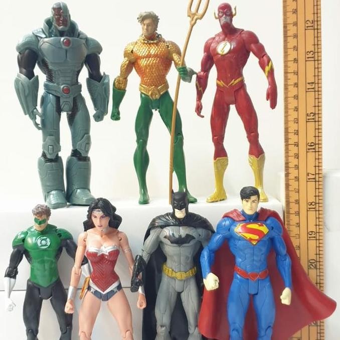 ,,,,,,,] MAINAN ACTION FIGURE DC JUSTICE LEAGUE SET