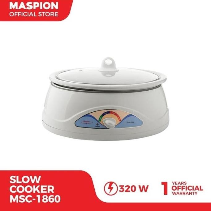 ~@~@~@~@] Slow Cooker Maspion 6 Liter - MSC1860 MSC-1860 MSC 1860
