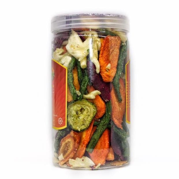 

Grosir Cabrini Healthy Snacks - Crunchy Veggie (Big) Keripik Sayuran Premium