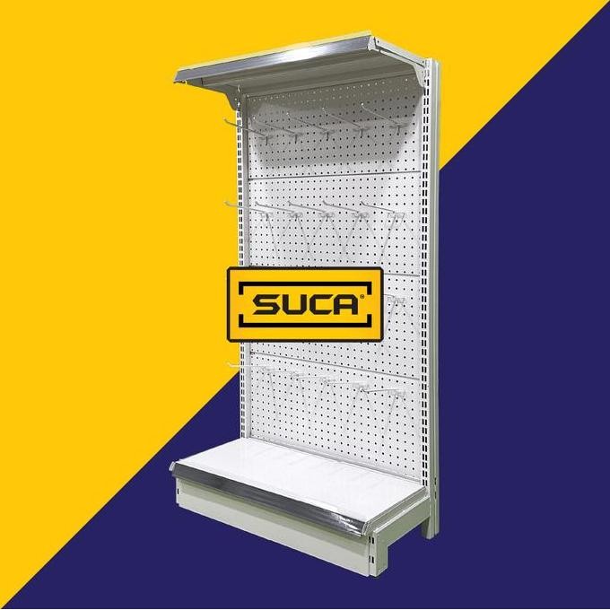 Rak Gondola Wall A21 Backplate Dengan Gantungan Hooks Co