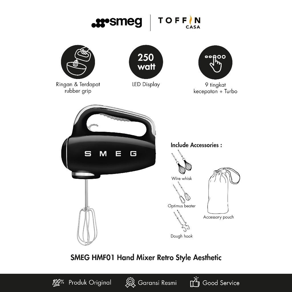 NEW PRODUCT SMEG HMF01 ELECTRIC HAND MIXER - 50'S RETRO STYLE AESTHETIC SHOPSURF