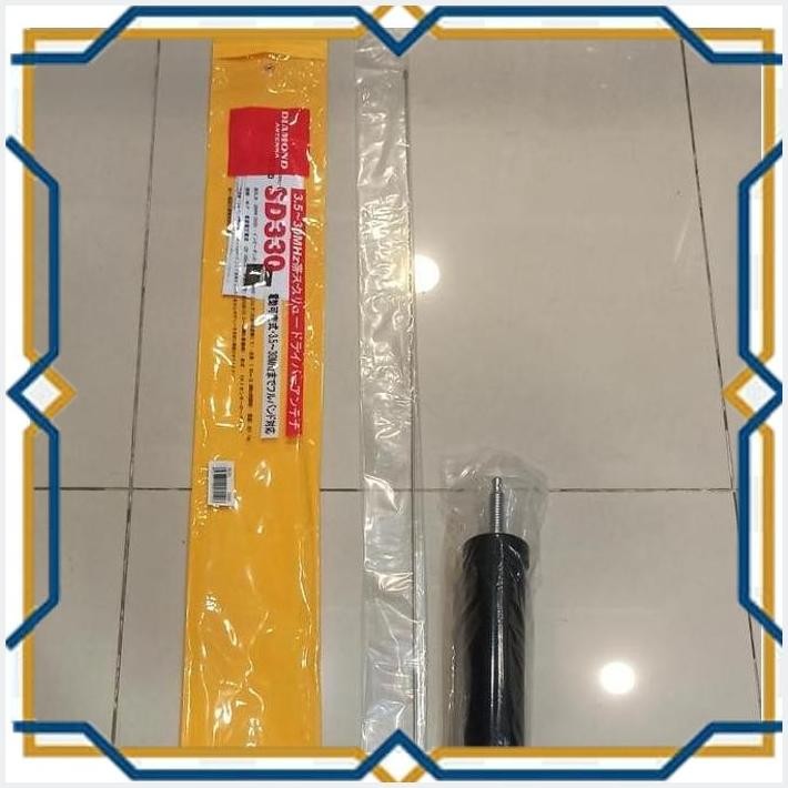 [alf] diamond sd330 hf 3.5-30mhz mobile screwdriver antenna original