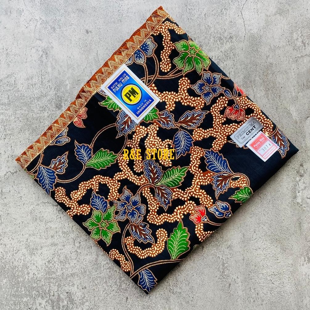 YZ Kain Panjang Batik Kain PM Pulau Mas Cap Cent Jarik Batik Samping Kebat Tapih Sewek Kain Batik Ka