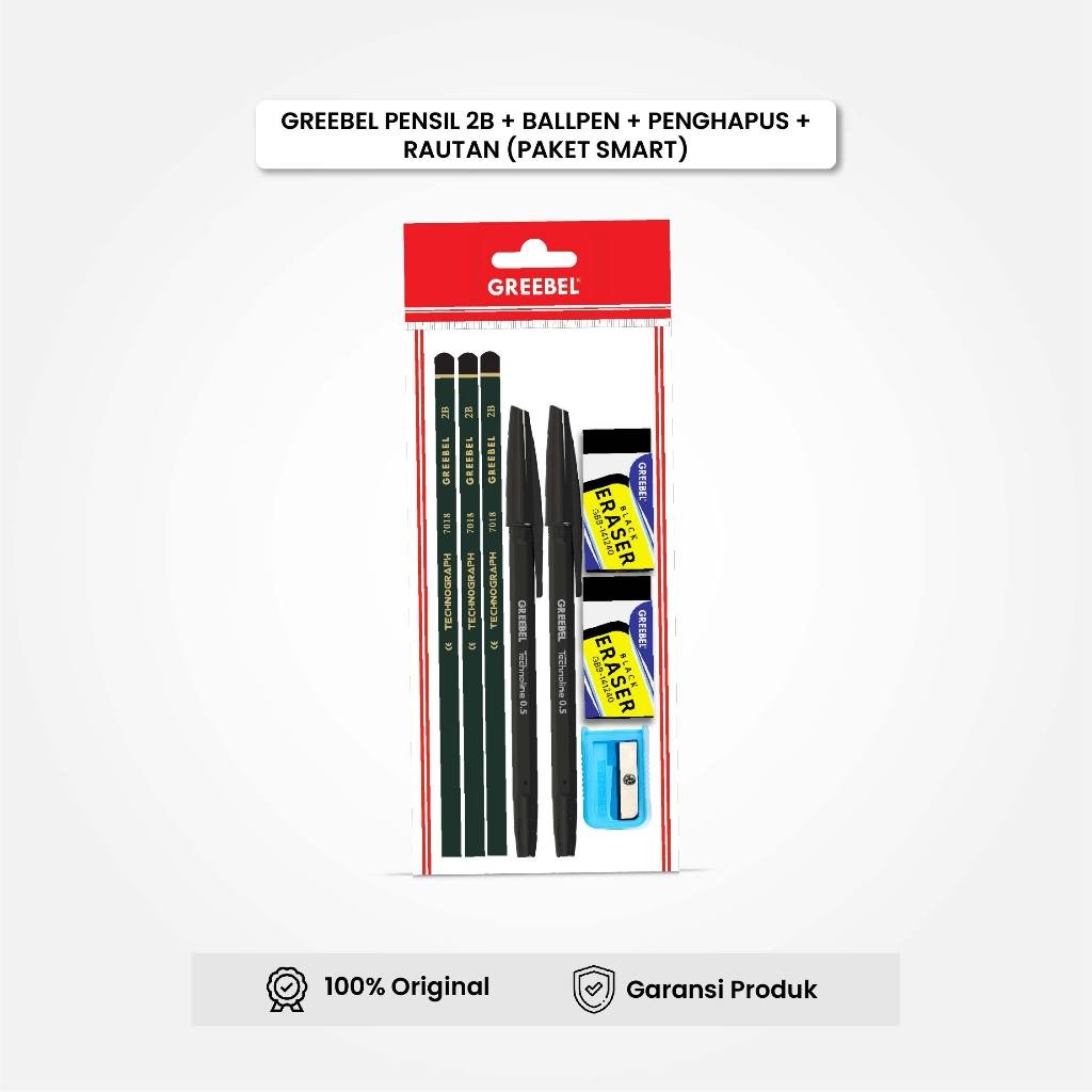 

Paket Alat Tulis / Stationery Set Paket Smart GREEBEL