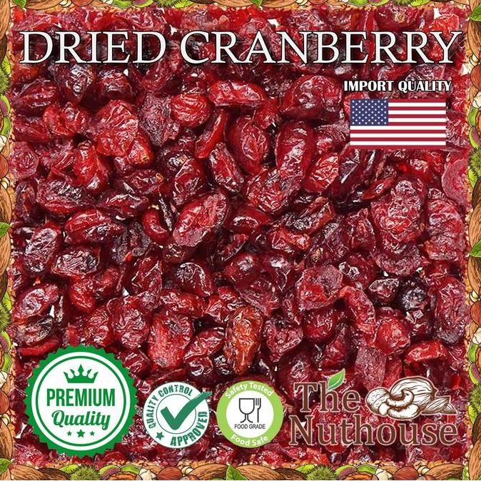 

HIW 250gr Dried Cranberry / Buah Kranberi Kering [Organic Premium Fruits]