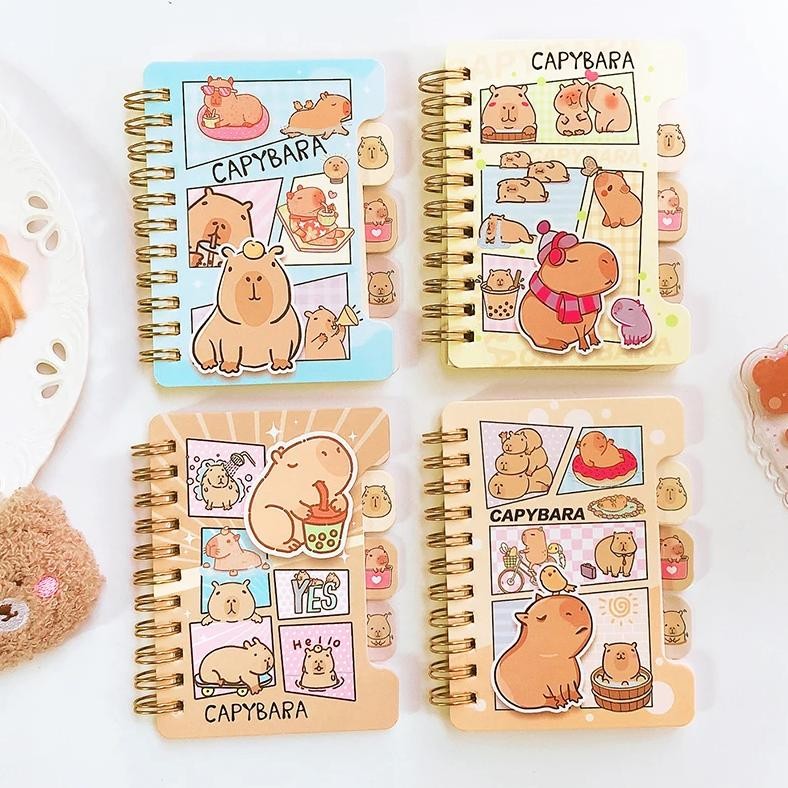 

Kawaii Stationery Office Accessories School Supplies Mini Portable Notebook Small Notepad For Daily Notes Kids Stationery Gift