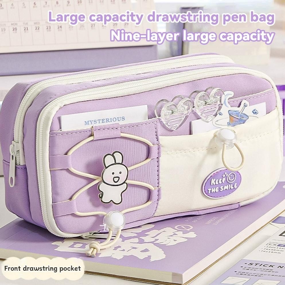 

Yui-7 [Dotding] Kotak Pensil Lucu Dengan Tali Serut Ganda Yang Lucu Dan Baru, Kotak Pensil Berkapasitas Besar, Sederhana, Dan Bernilai Tinggi H687
