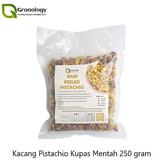 

Sale Kacang Pistachio Kupas Mentah / Raw Peeled Pistachio (250 Gram)