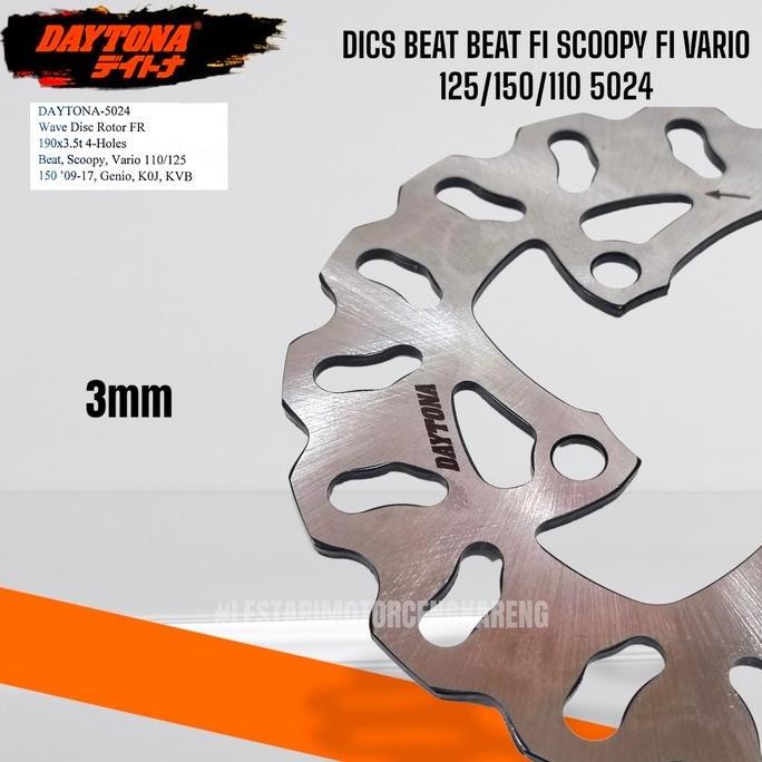 Piringan Cakram Depan Beat Vario 110 125 Scoopy Beat Pop Esp Daytona Original