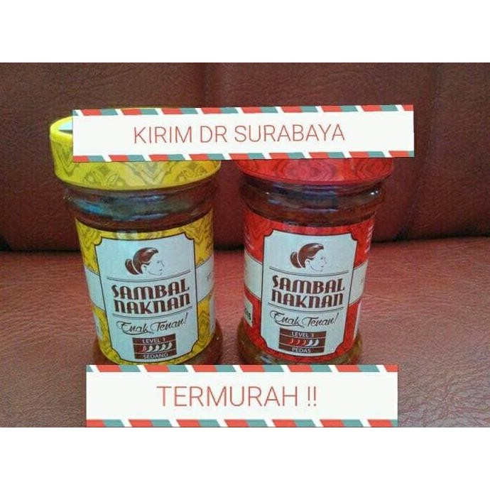 

HIW sambal bawang, sambal khas indonesia, sambal NAKNAN