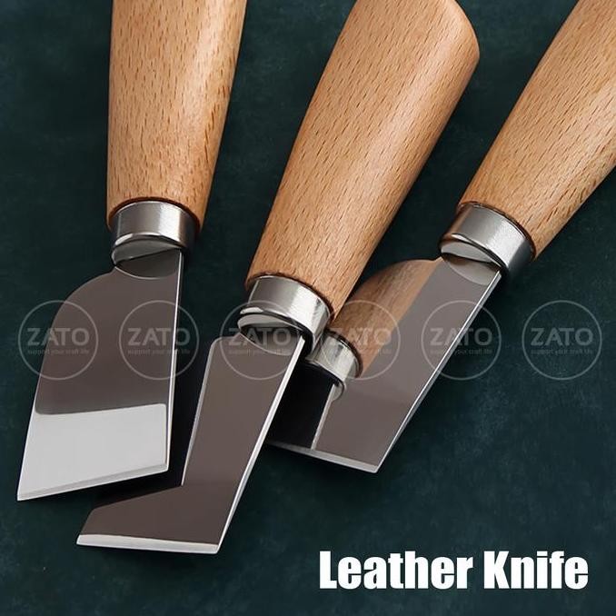 

baru leather knife classic natural | leather tool | leather tools