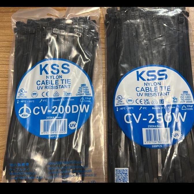 

KABEL TIES KSS UV RESISTANCE CV 200W