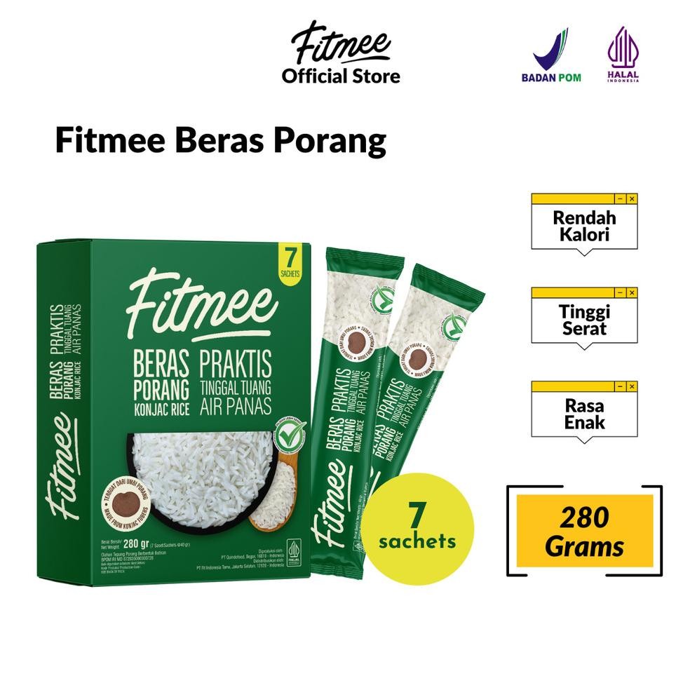

Fitmee Bera Porang Gluten Free 280 Gr Ii 7 Pc Hiratai Onjac Rice