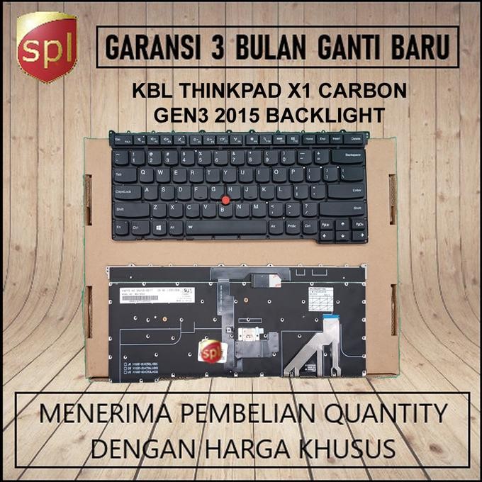 Keyboard Lenovo Thinkpad X1 Carbon Gen3 2015 Pointer Backlite