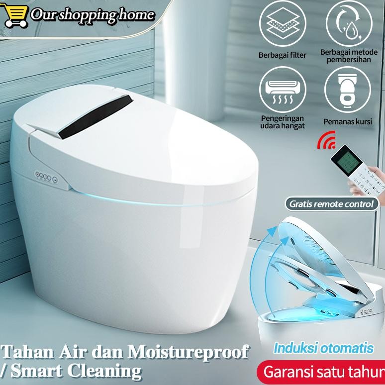 Automatic Smart Toilet Europe /Kloset Duduk /Kloset Duduk Putih /Penghangat kursi /Penghangat kursi