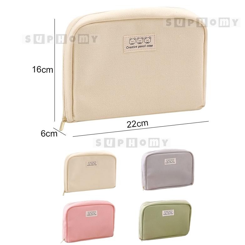 

Zai-2530 Tempat Pensil Aesthetic Pencil Case Tas Penatempat Pencil Tas Pensil Kotak Pencil Tempat Alat Tulis 90 Kapasitas Besar Pembukaan Besar Zai-2530