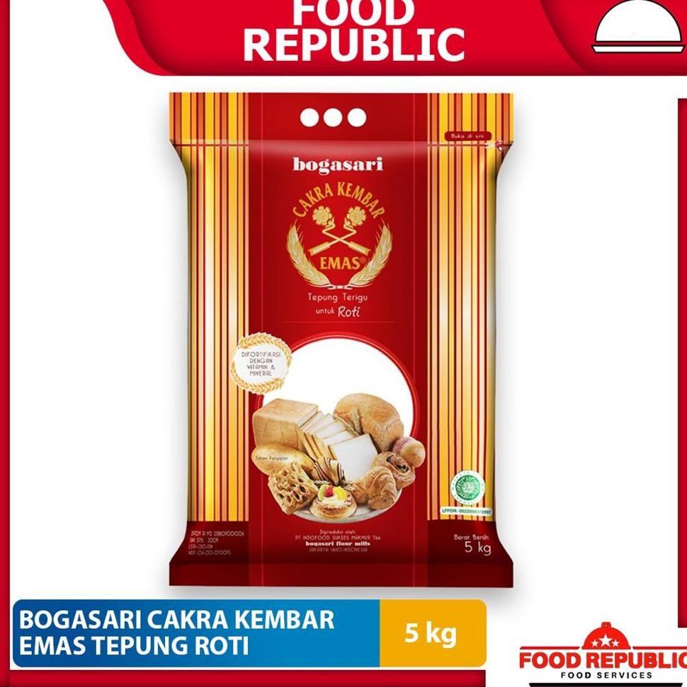 

Tepung Cara Embar Roti 5 G Tepung Bogaari 5 G Halal