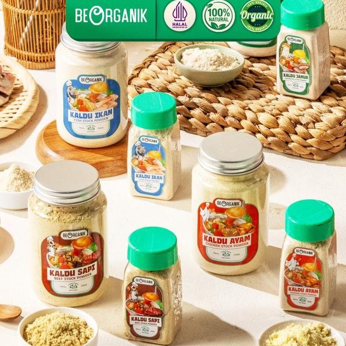 

PROMO KALDU NON MSG BEORGANIK / NON MSG STOCK POWDER BEORGANIK - KALDU JAMUR, AYAM, IKAN, DAN SAPI