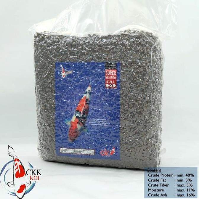Makanan Ikan Koi | CKK Koi Food Hi Grow S M L Kemasan 5kg