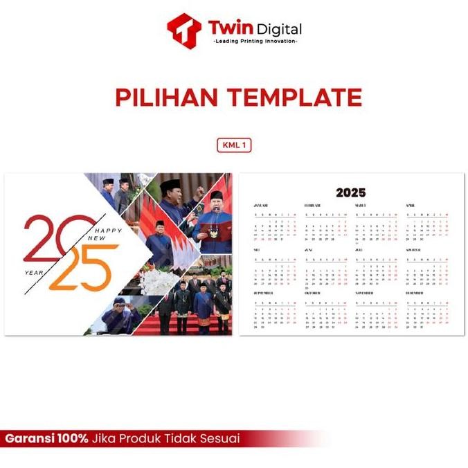 

Tersedia Custom Desain Kalender Meja Duduk A5 Landscape Ekonomis Spesial - Souvenir Dekorasi Calendar Duduk Happy New Year