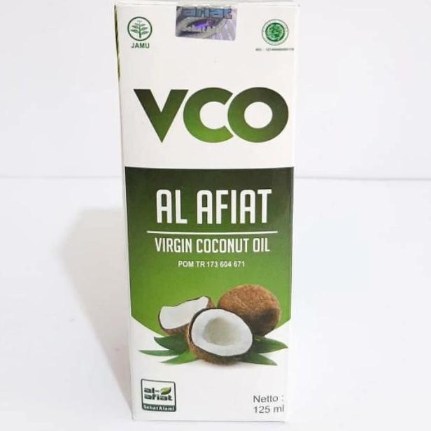 

HIW VCO 125 ml 125ml Virgin Coconut Oil Al Afiat 100 % Minyak Kelapa Asli