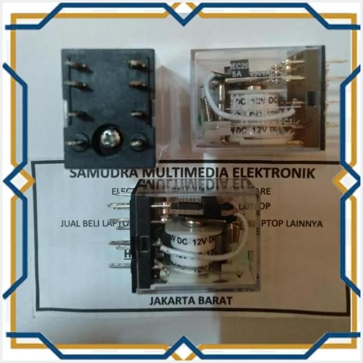[SAM] IEC255 5A 250VAC RELAY IEC255 5A 250VAC 8KAKI READY BOS KU