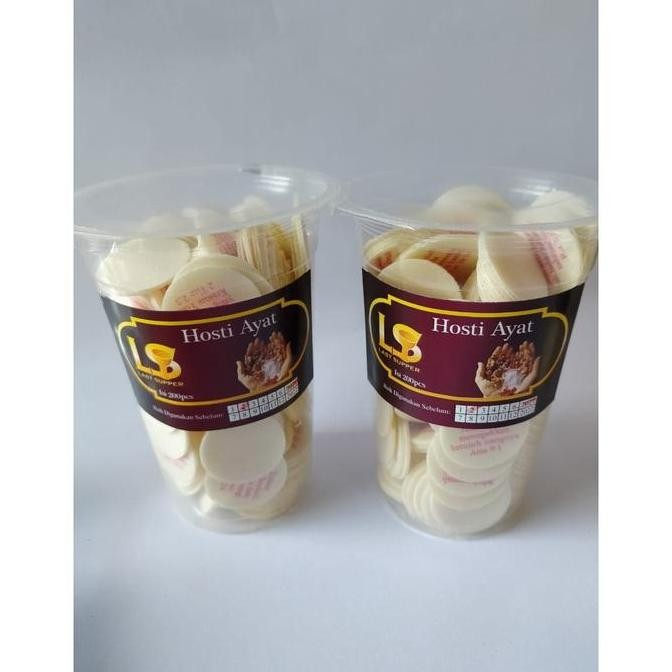 

HIW Hosti Ayat Last Supper (cup isi 200pcs)