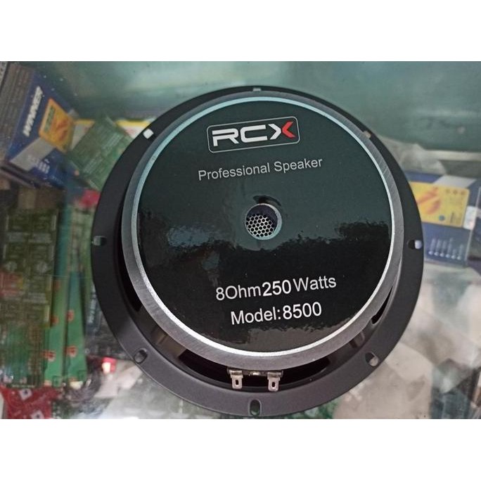 Speaker Rcx 8500 250W Mid Low 8 Inch Mantap 8Inch New Stok