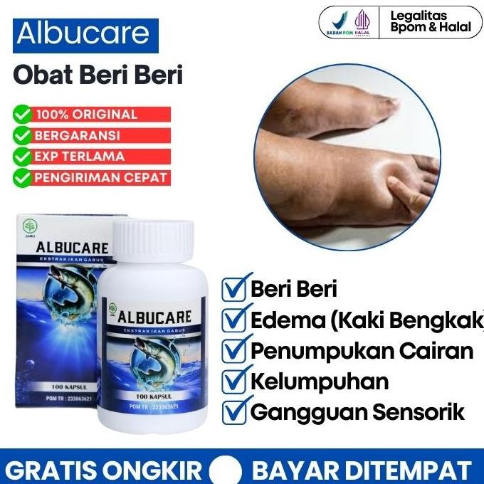 

Terlaris Obat Penyakit Beri Beri, Kekurangan Vitamin B1, Albucare Ikan Gabus