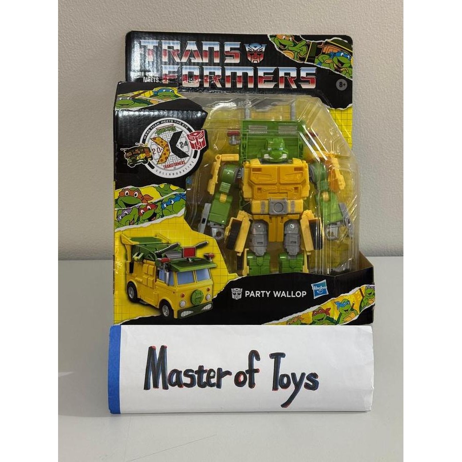 Hasbro TRA Collab TMNT x Transformers Party Wallop - TFOF9656 - Ready Stock