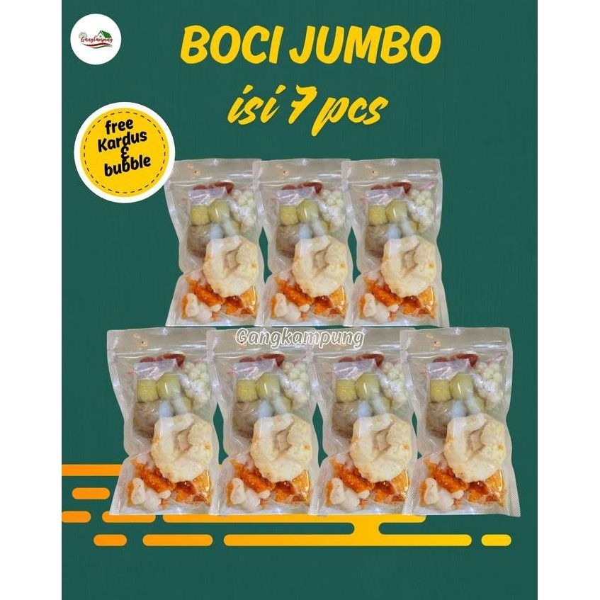 

HIW Baso aci Jumbo Suir ayam gangkampung 7 Pcs Food Instan Pedas Kuah