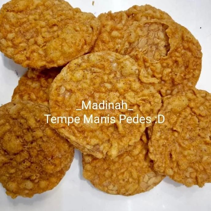 

HIW KERIPIK TEMPE RASA MANIS PEDES FAVORIT 500GRAM