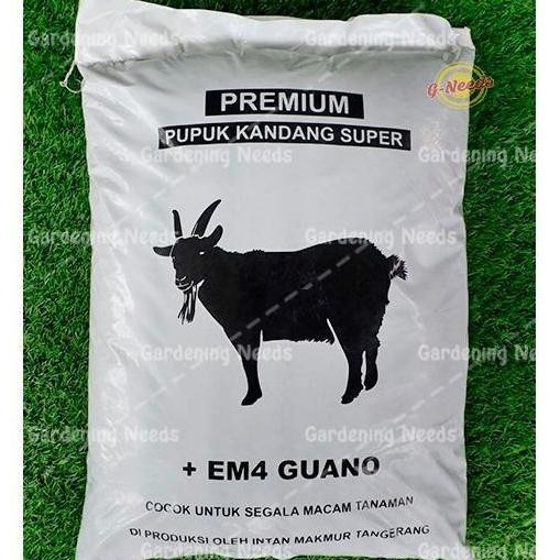 

Terlaris Pupuk Kandang Kambing Super Premium (Khusus Gojek/Grab)