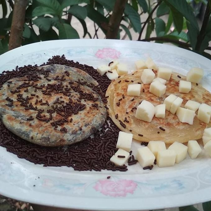 

HIW Roti Maryam Frozen Original Coklat Keju Cane Canai Prata Mariam Isi 5