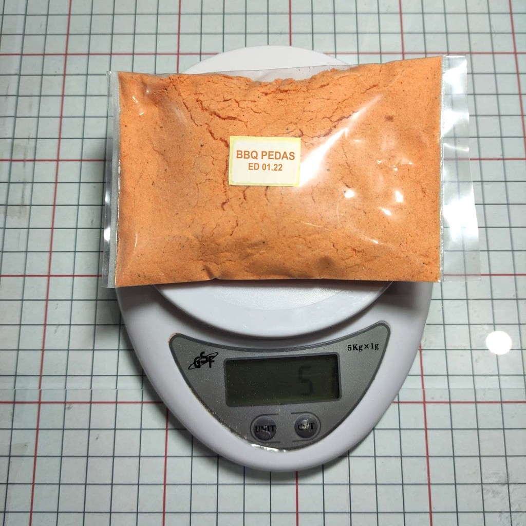 

BUMBU TABUR 50G REPACK RASA BBQ PEDAS HALAL, DIJAMIN ENAK DIMAKAN