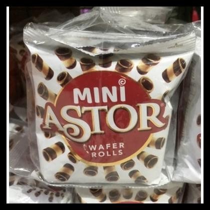 

WAFER ROLLS ASTOR MINI PER PACK 20 GRAM CHOCOLATE COKELAT SNACK COKLAT MAKANAN RINGAN CEMILAN ANAK GROSIR MURAH BISKUIT KUE GR KILOAN