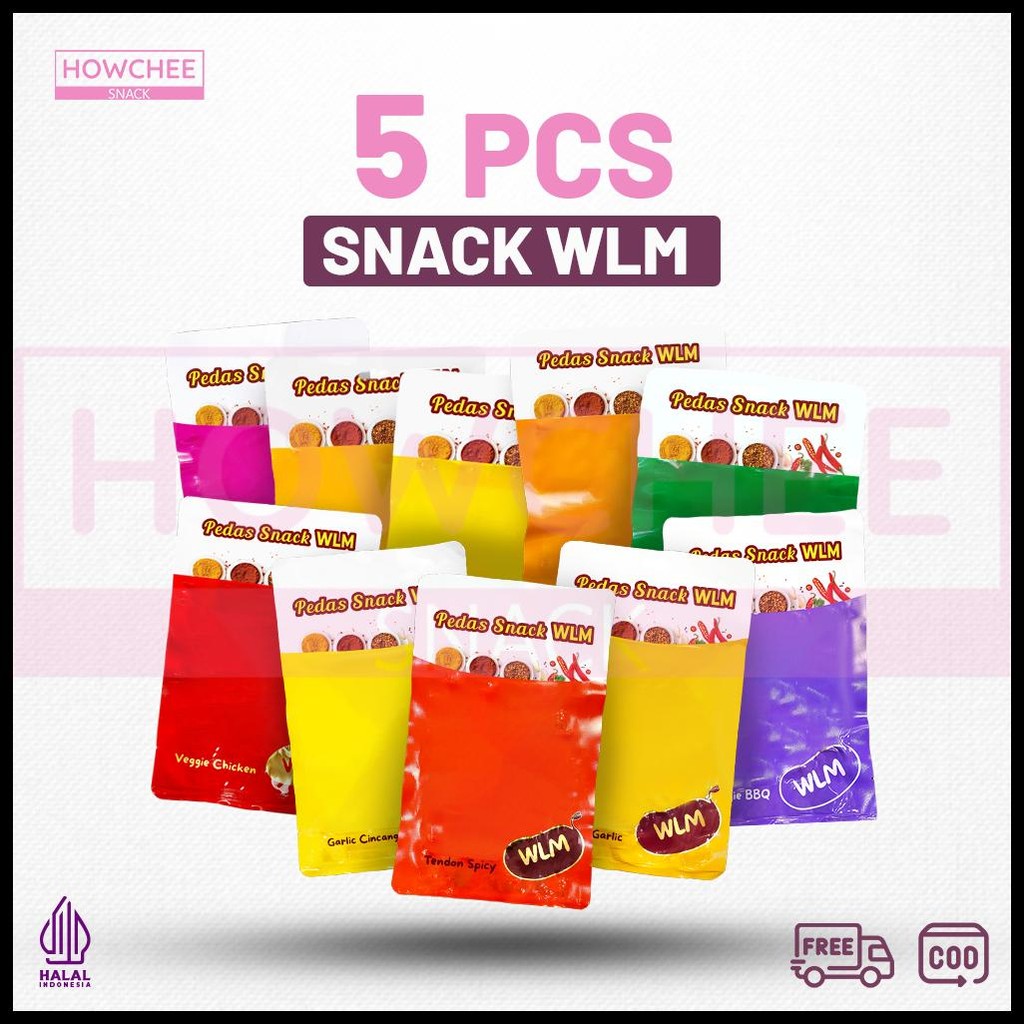 

HOWCHEESNACK - [5PCS] [HALAL] CAMILAN CHINA SIAP SAJI GLUTEN SPICY TOFU SNACK A VEGETARIAN FOOD JAJANAN VIRAL