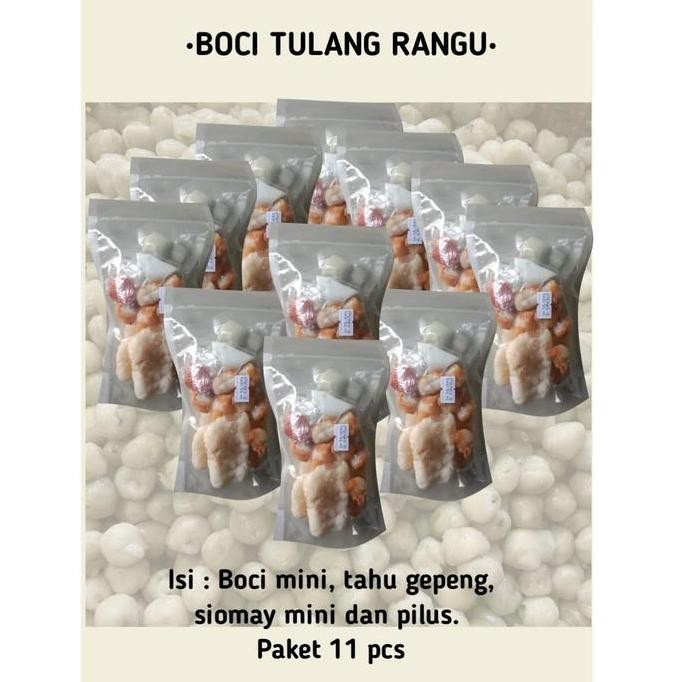 

HIW Boci Tulang Rangu gangkampung 11pcs