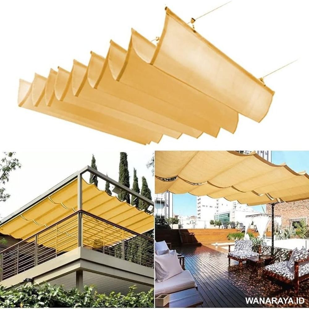 NEW!!! awning sun shade | kanopi gelombang 2x3 mtr D300