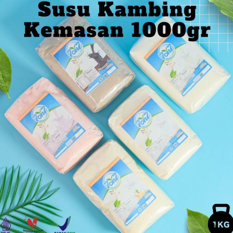 

NEW!!! (1 Kilo) Susu Kambing 7on7 / Susu Kambing Bubuk / Susu Kambing Etawa