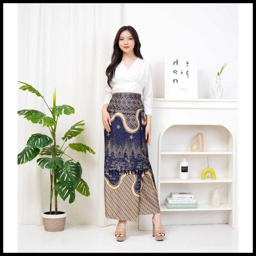 GALLERY KEBAYA - ROK SPAN BATIK BELAH TENGAH / ROK KEBAYA / ROK BATIK MODIS