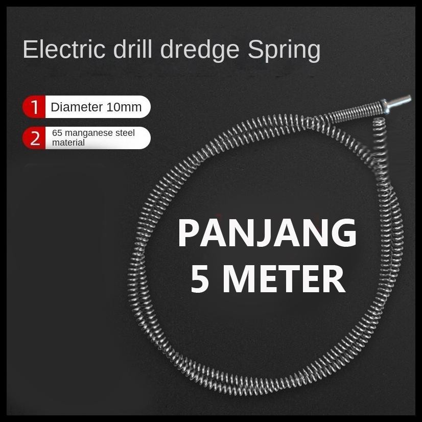 KAWAT BAJA PEMBERSIH SALURAN AIR MAMPET