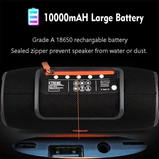 Speaker Bluetooh Jbl Extreme Speaker Bluetooh Wireless Portable Xtreme Jumbo Highpower Bass New Stok
