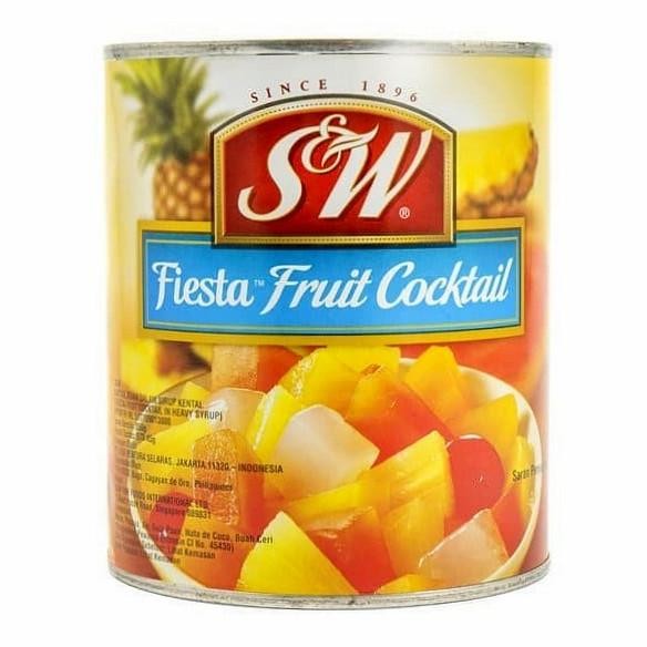 

S&W SW Fiesta Fruit Cocktail 850 gr - Koktail Buah Kaleng Dalam Sirup nUg